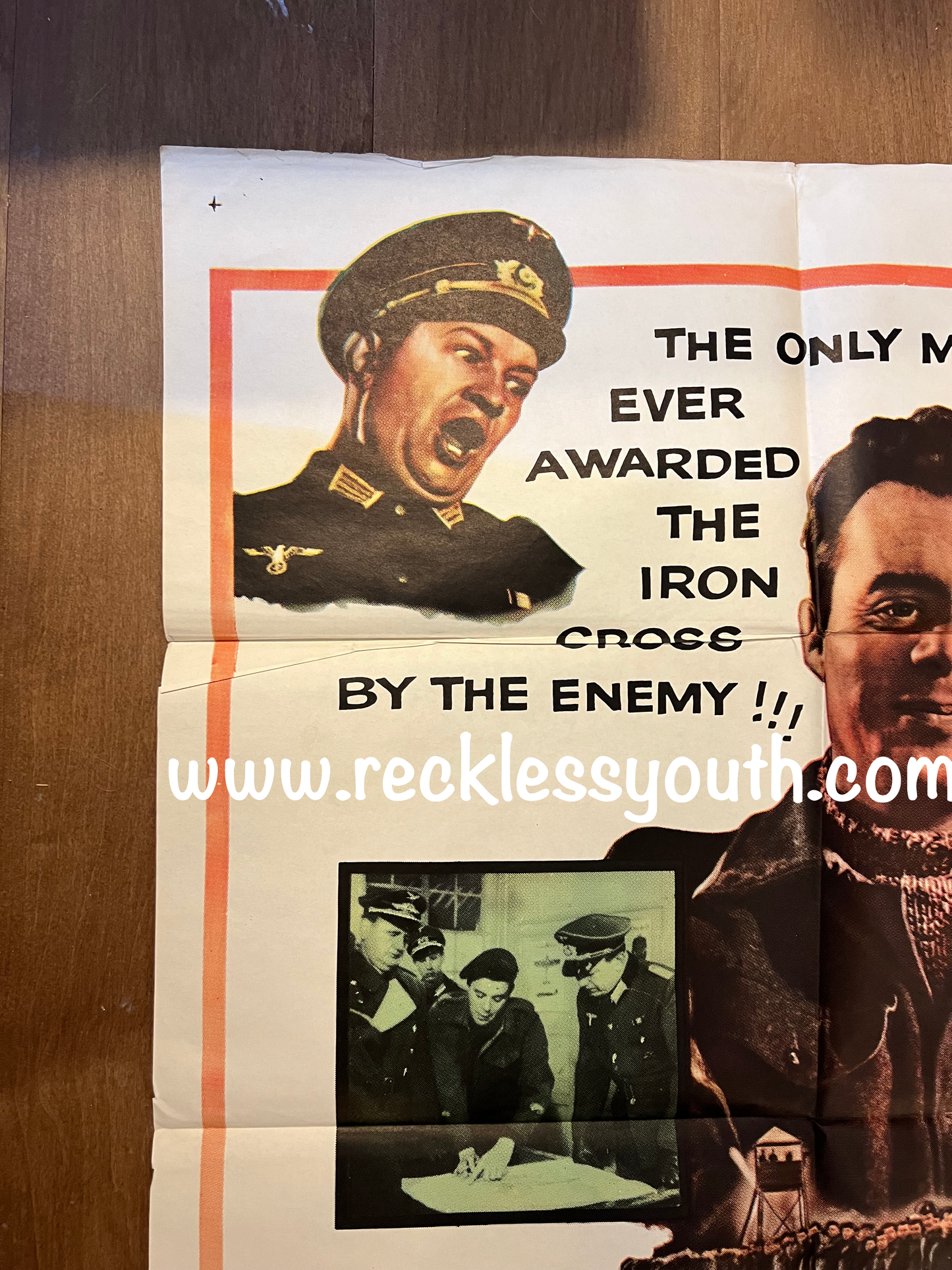 Password is Courage - 1963 - Rare - Vintage Movie Poster One Sheet